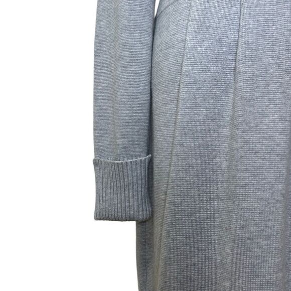 Rebecca Taylor - “Cash Feel Coat” Wool Trench, Jacket Dress - NWT, Size L, Gray - Picture 14 of 17